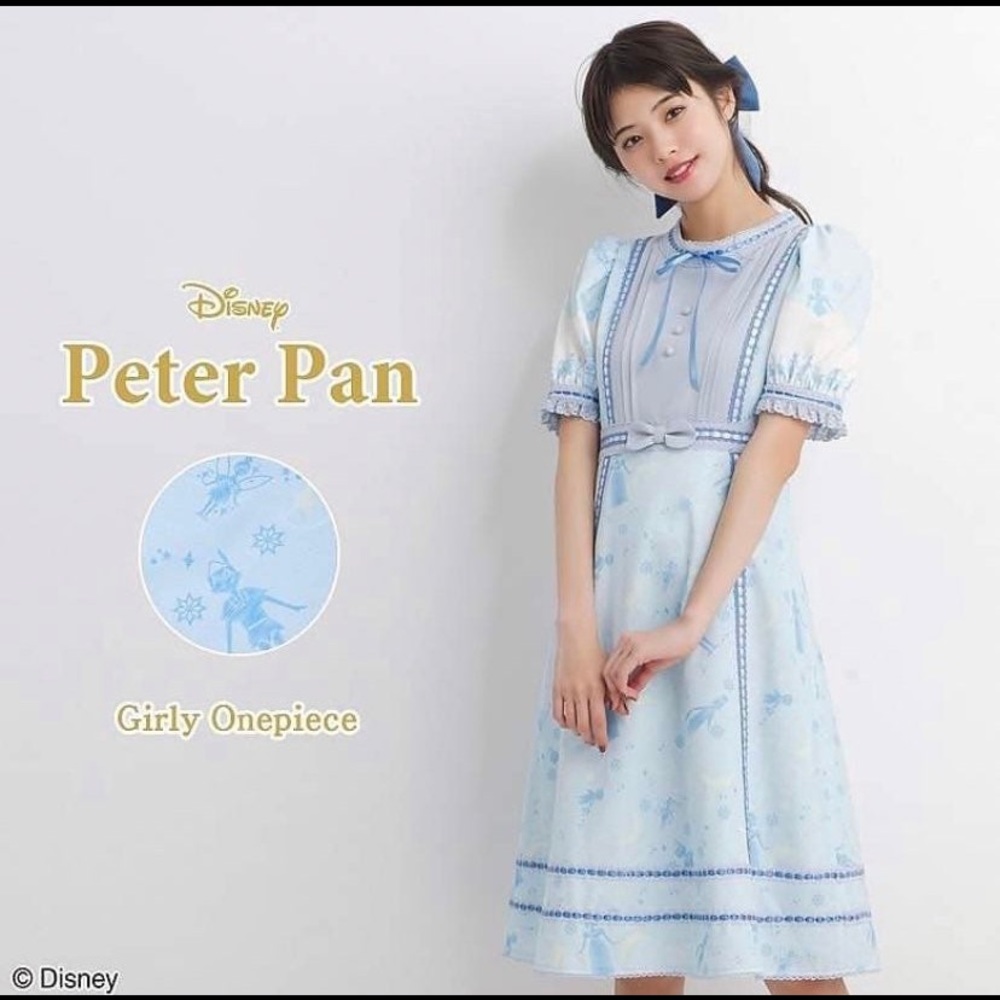 Secret Honey Disney Peter Pan Wendy One Piece Casual Dress